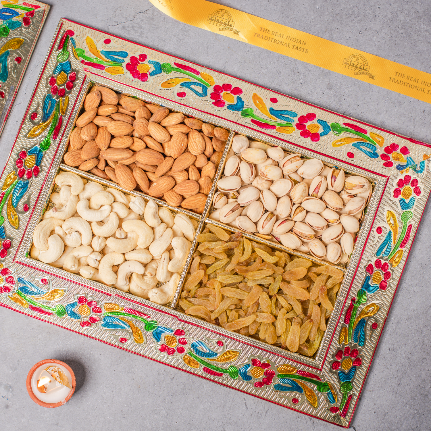 Enamelwork Tray Medium
