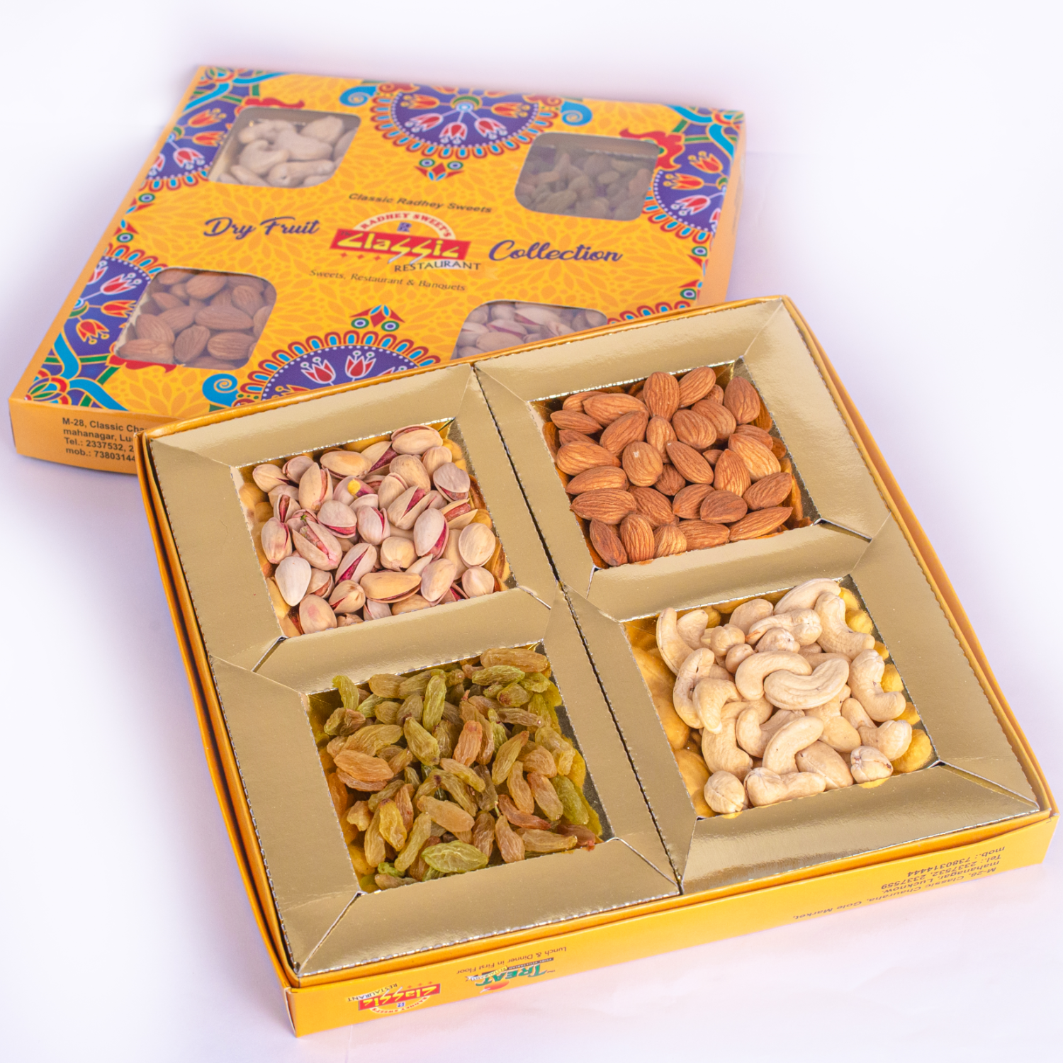 Yellow Floral Box